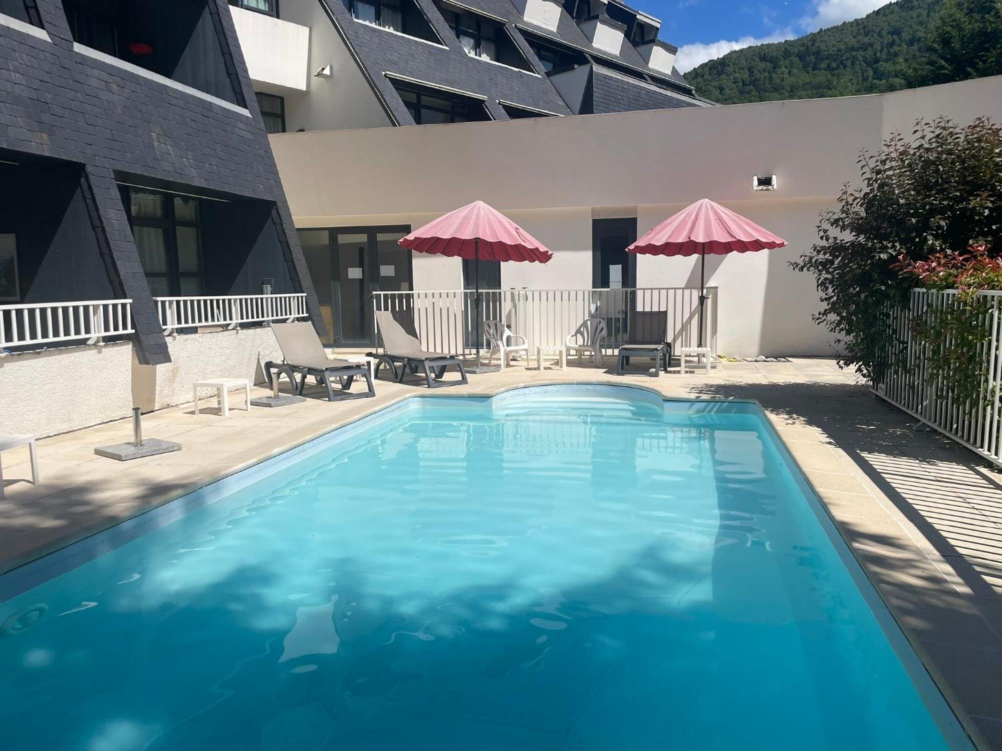 T2 Classe 3 Etoiles Coeur De Village Et Piscine Ext Saint-Lary-Soulan Extérieur photo